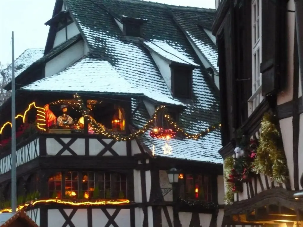 Maison des tanneurs, Place Benjamin Six à Strasbourg