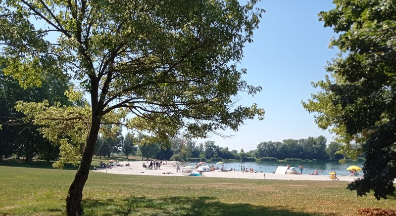 Plage surveillée